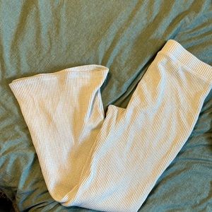 AERIE XL Long waffle bellbottoms